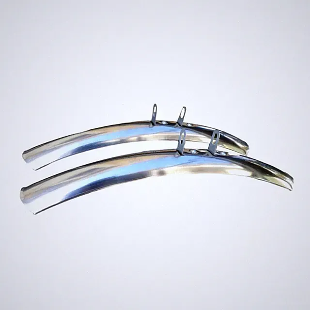 1 Pair Front Rear Fenders 27'' Vintage Fittings Parts for Road Bike Cycling