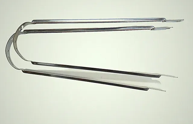 2 Bike Fender Braces Chrome 26 in Bicycle 26 x 2.125 Balloon Frame