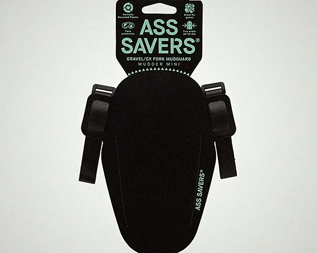 Ass Savers Mudder Mini Front Fender (Black) [MFM-1-BLK]