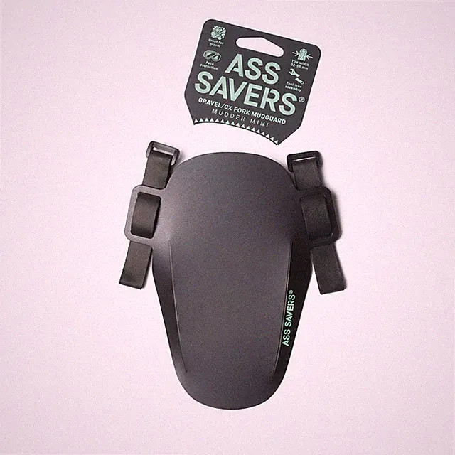 Ass Savers MUDDER MINI Front Fender for Gravel/CX Bikes - Lightweight & Easy