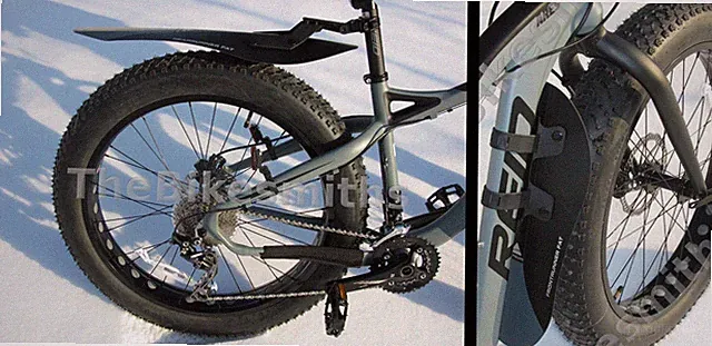 Axiom FrontRunner Or RearRunner Or BOTH Fat Bike MT Fender ClipOn QR Lightweight