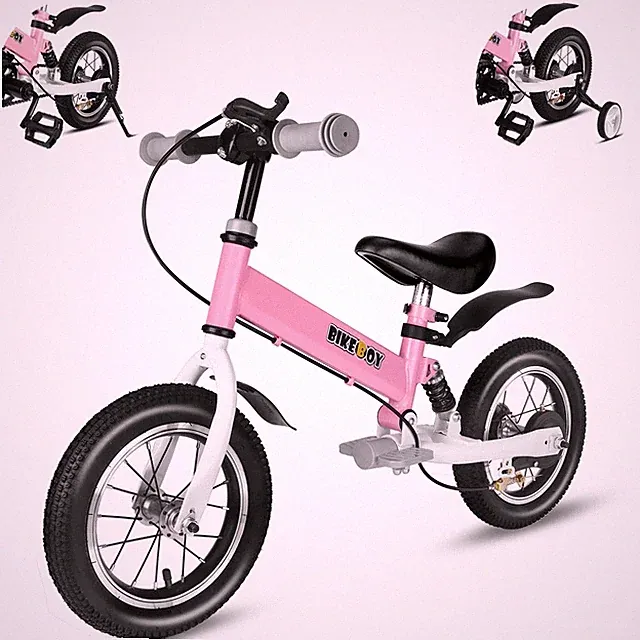 Balance Bike 2 in 1,The Dual Use of a Kids Balance Bike and Kids Bike,12 14 I...
