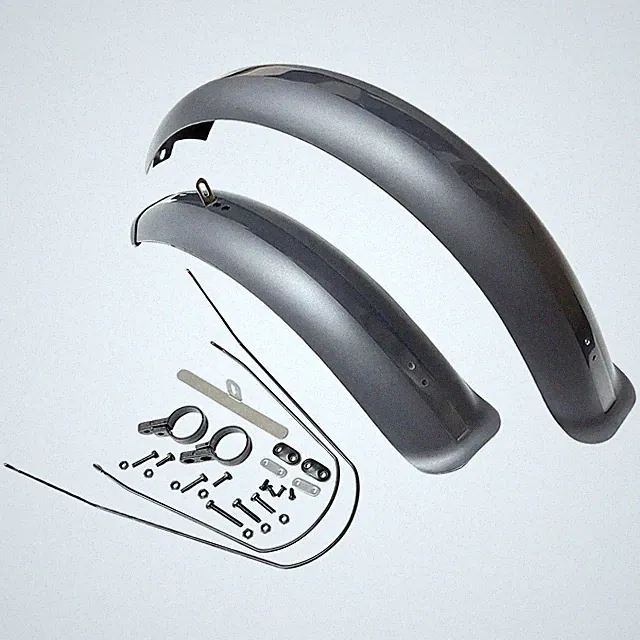 Bike Fenders Fat Tire Mud Guards Fender Set 26/20" X4.0 Mudguards for Folding Sn