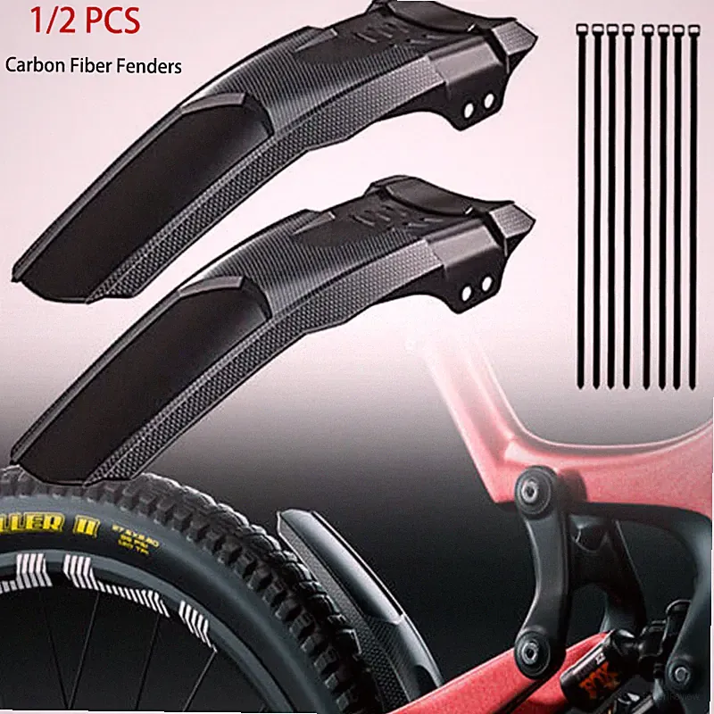 Front Rear Bicycle Mud guard MTB Fender Mountain Bike Wheel Fenders Mudguard US