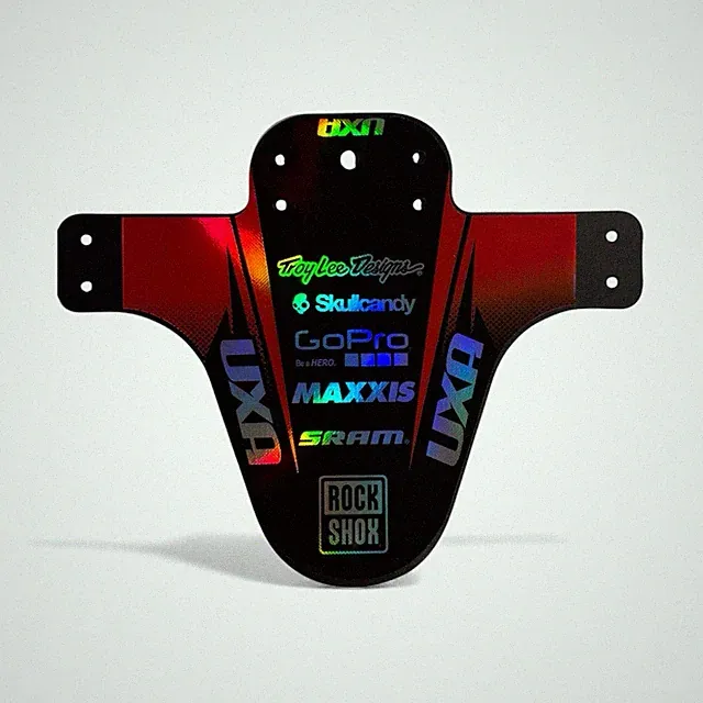 Holographic Chrome Fender MTB-Bike-Mudguard Marsh Guard Mountain Bike
