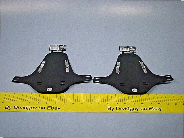 Lot of 2 Mucky Nutz 07803074 Face & Butt Fenders for Mountain Bikes