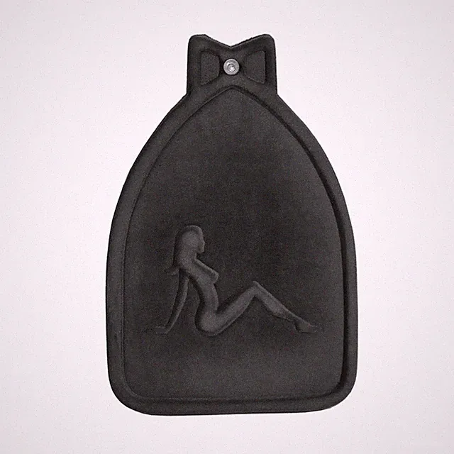 NEW! Pretty Lady Velvet Fender Mudflap BLACK Lowrider Bicycles Cruiser Bicycle