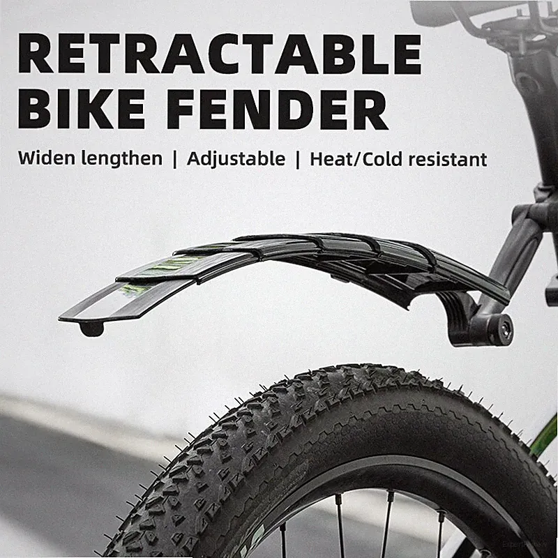 ROCKBROS Front Rear Bicycle Fenders Set Foldable Cycling MTB Road Bike Mudguard