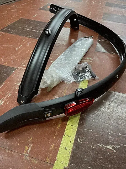 SKS Chromoplastic F/R Set 650b Black w/ Mudguard (700c x 30-40) hybrid road izip