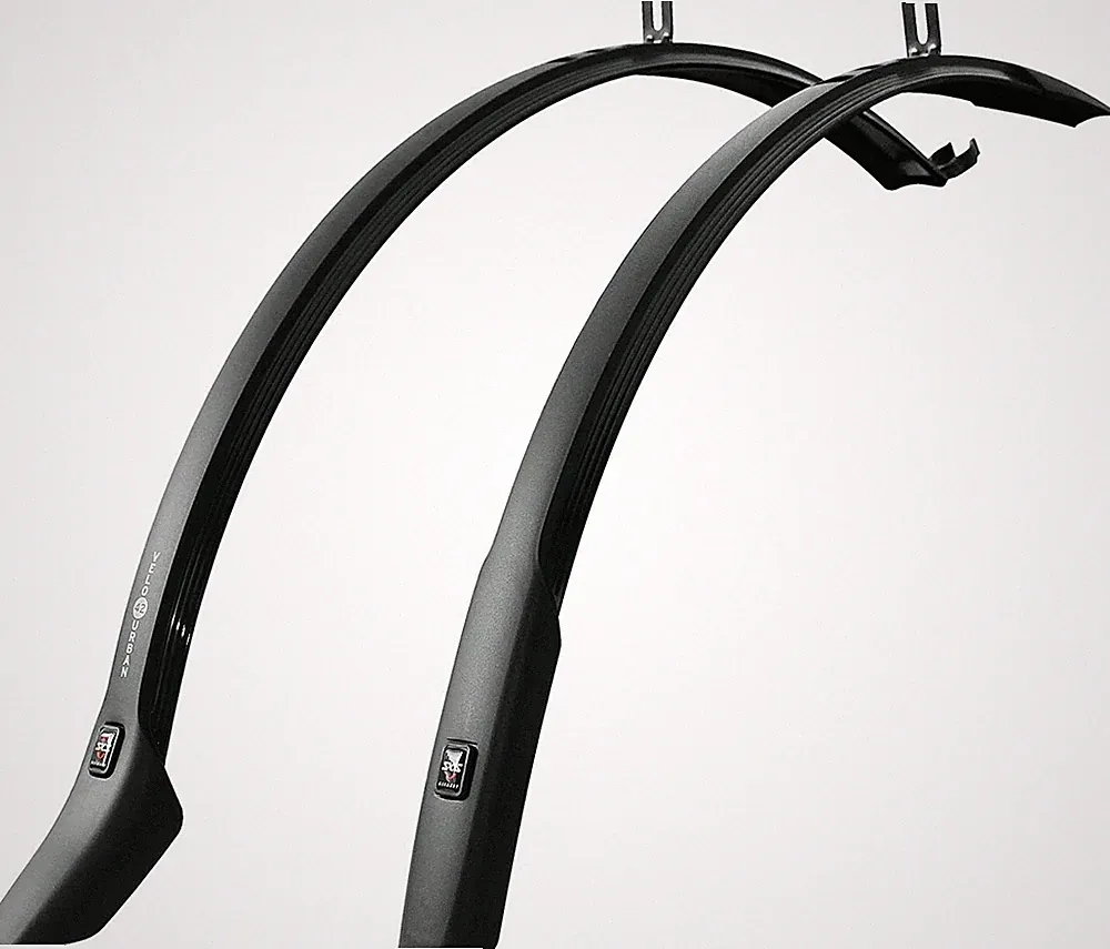 SKS Velo 42 Urban Mudguard Fender Set for Wheel 27.5" Bicycle Bike Snap-On Black