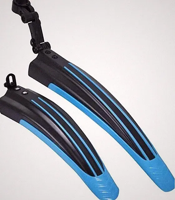 Stylish Bike Fenders Set - Adjustable, Lightweight Mud Guards for Every Rider