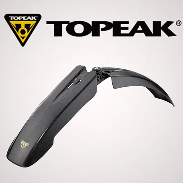 Topeak DeFender FX 279er 27.5" 29" Bike Wheel Front Fender Clip On Quick Release